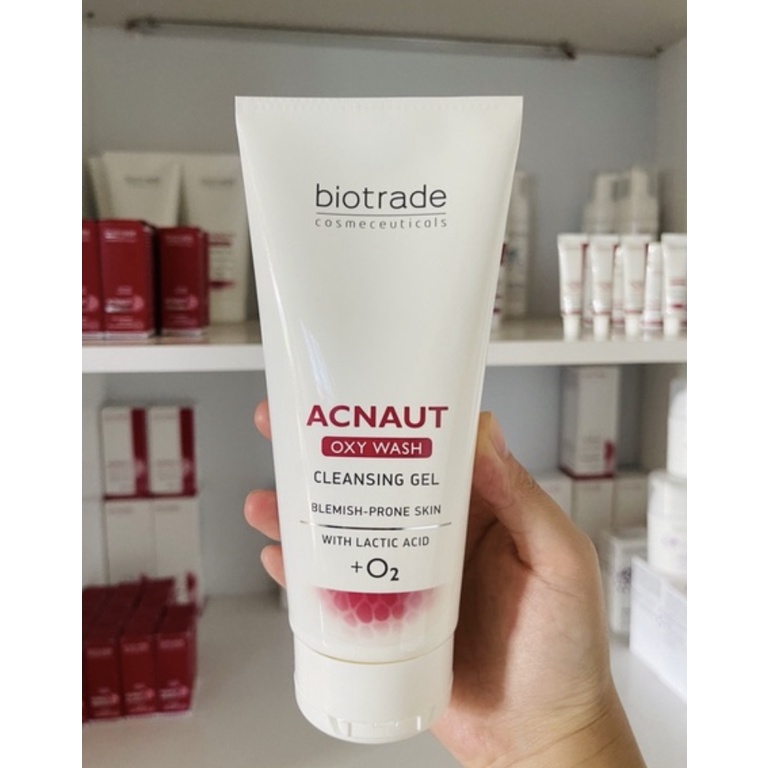 Rửa Mặt dành cho da dầu mụn siêu tốt- Biotrade Acne Out Oxy Wash 50ml