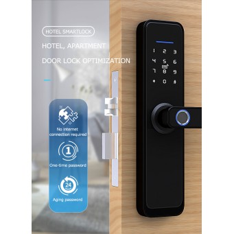 Khóa cửa thông minh Tuya kết nối Wifi mở khóa bằng Vân tay, mật mã, thẻ từ, chìa cơ và app, iohome X1, X2, X5, X3-plus