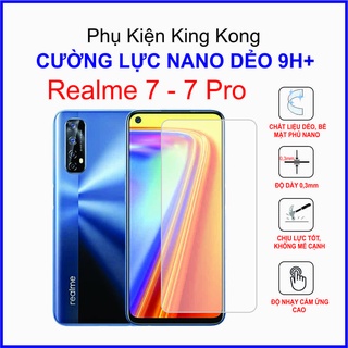 Dán cường lực Realme 7, 7 Pro ,  cường lực nano dẻo 9H+