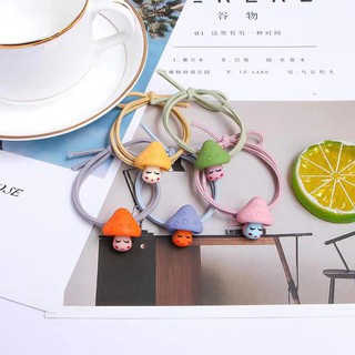 Combo 5 dây cột tóc hình Nấm Dễ Thương