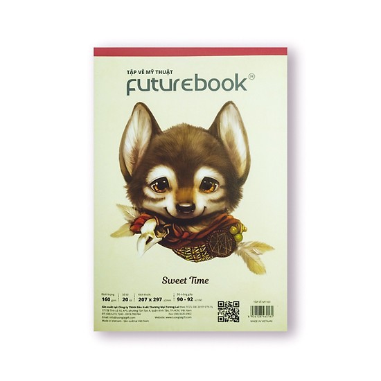 Tập mỹ thuật A4 Futurebook Sweet Time MT60