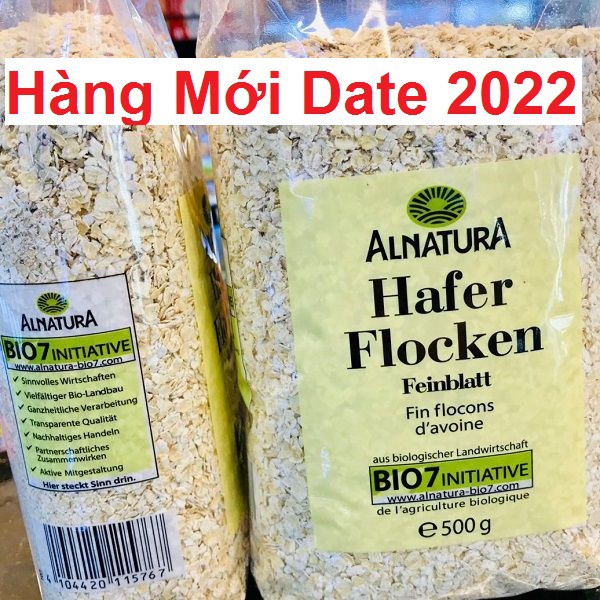 Yến Mạch Đức Hữu Cơ Alnatura Hafer Flocken Bio7 500gr 💝FREE SHIP💝 Yến Mạch Giảm Cân Hàng Date Mới 2022 | BigBuy360 - bigbuy360.vn