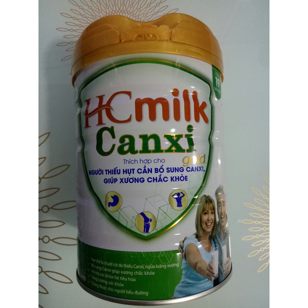 Sữa HCmilk canxi ngừa loãng xương dành cho người từ 19 tuổi (Dùng được cho người tiểu đường)