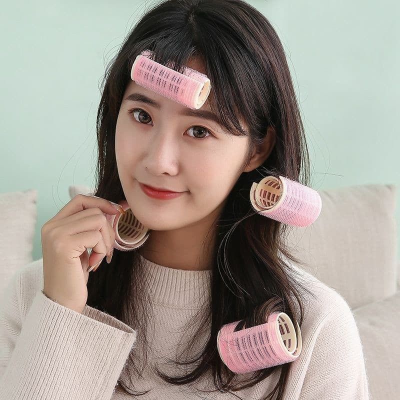 Set 2 Lô Cuốn Tóc, Combo 2 lô cuốn tóc tự dính 2 lớp dính cao cấp