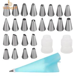 Bộ Dụng Cụ Trang Trí Bánh Kem 28 Trong 1