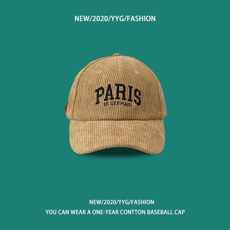 Mũ Lưỡi Trai Vải Nhung Mềm Mại Thời Trang Cho Cặp Đôi