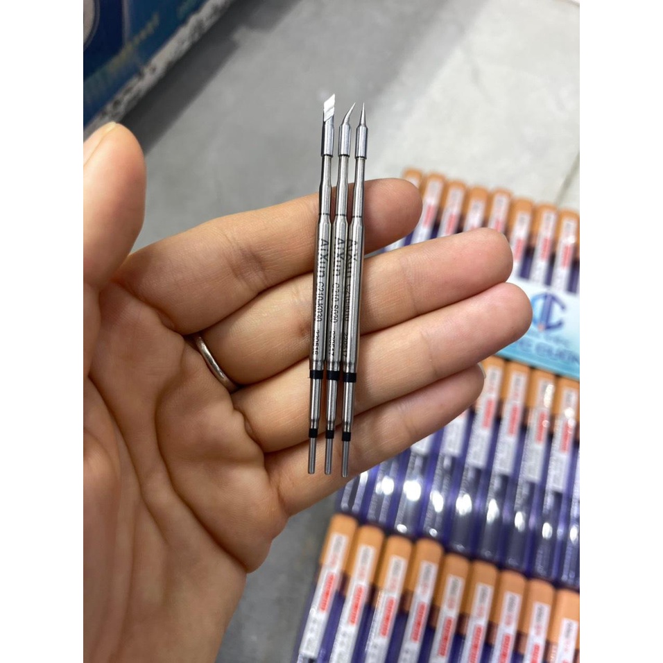 Mũi hàn C210 AiXun chĩnh hãng dùng cho máy kiểu tay T210 Sugon/ JBC/ Atten/ AiXun.....