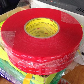 BĂNG KEO 4.8CM X 10 MÉT 2 MẶT TRONG SUỐT SIÊU DÍNH 3M VHB 4910