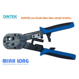 Kềm bấm mạng xuyên thấu Dintek ezi-PLUG RJ45 (code 6102-01021) hàng cao cấp