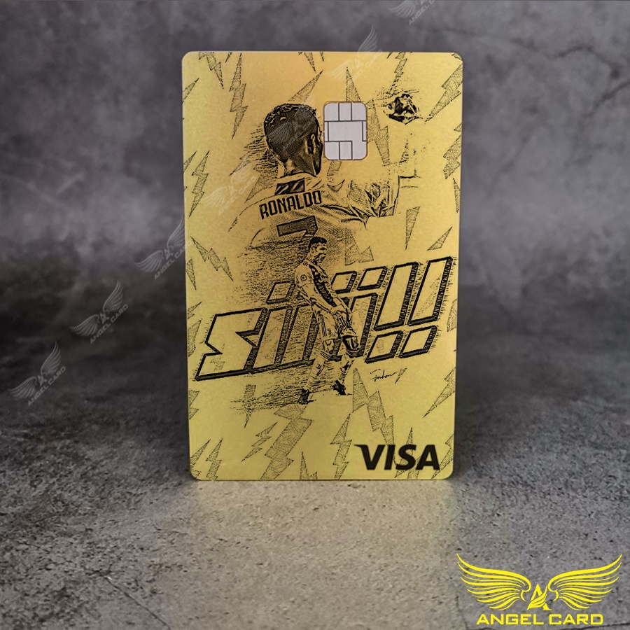 Thẻ ATM bằng kim loại, thẻ ngân hàng kim loại