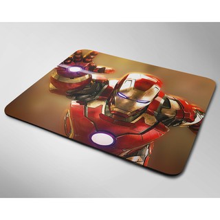 Lót chuột cỡ lớn, bàn di chuột, mouse pad mẫu Người sắt bay (Nhiều kích thước)