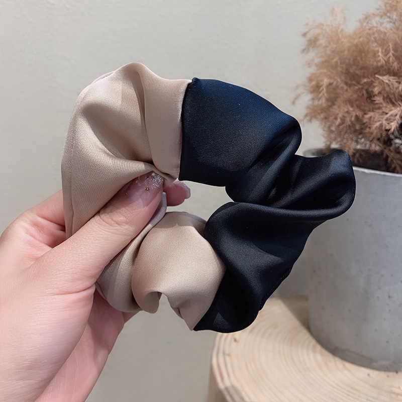 Dây buộc tóc hình tròn đơn giản thời trang cho nữ  d2071309