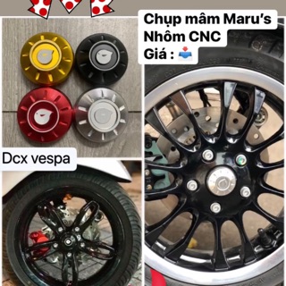 Chụp mâm maru cho vespa sprint prima gts lx s