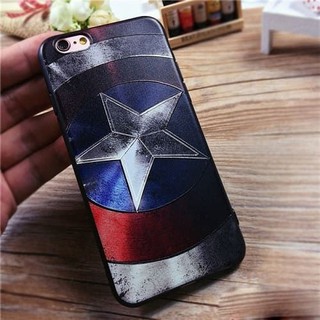 Ốp Lưng Iphone - Captain America - 5/5s/6/6s/6+/6s+/7/8/7+/8+
