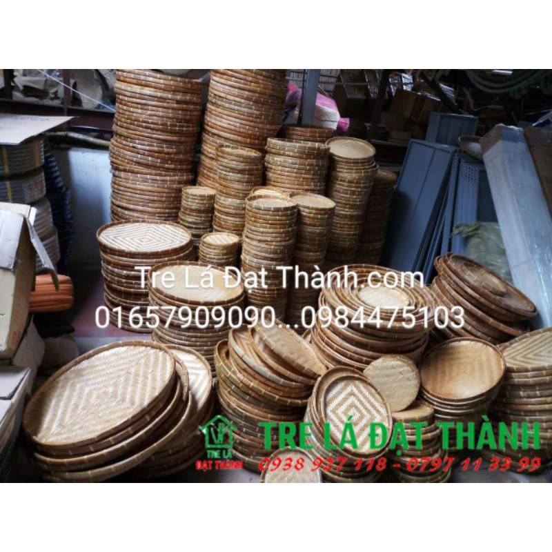 Mẹt tre trang trí, Đủ kích thước 15,20,25,30,35,40,45,48,giá siêu rẻ, Mẹt tre đựng bún đậu, đồ ăn