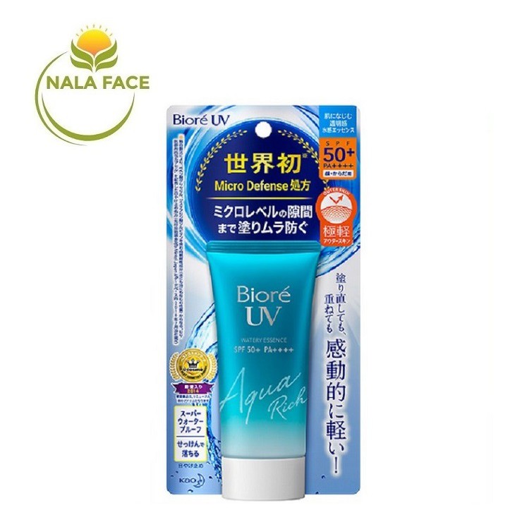 Kem Chống Nắng Dưỡng Ẩm Bioré UV Aqua Rich Watery Essence SPF50 PA ++++ 50g