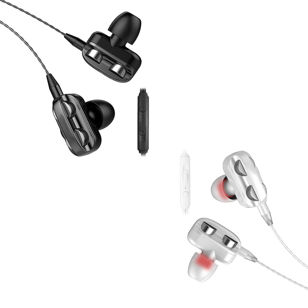 Tai Nghe Nhét Tai HIFI 4 Vòng Chất Lượng Cao