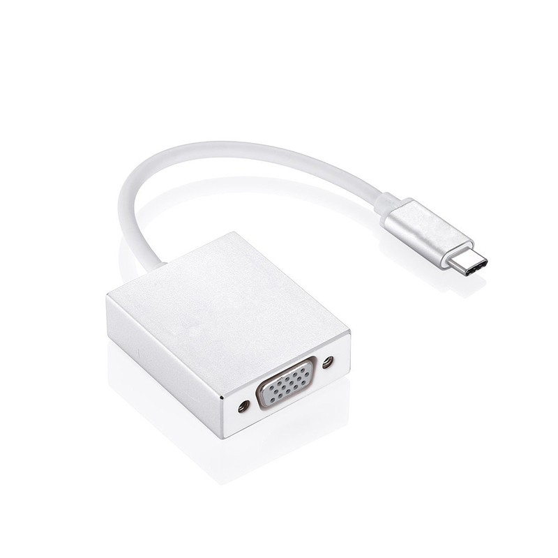 Cáp chuyển USB Type C sang VGA độ nét cao Full HD 1080p