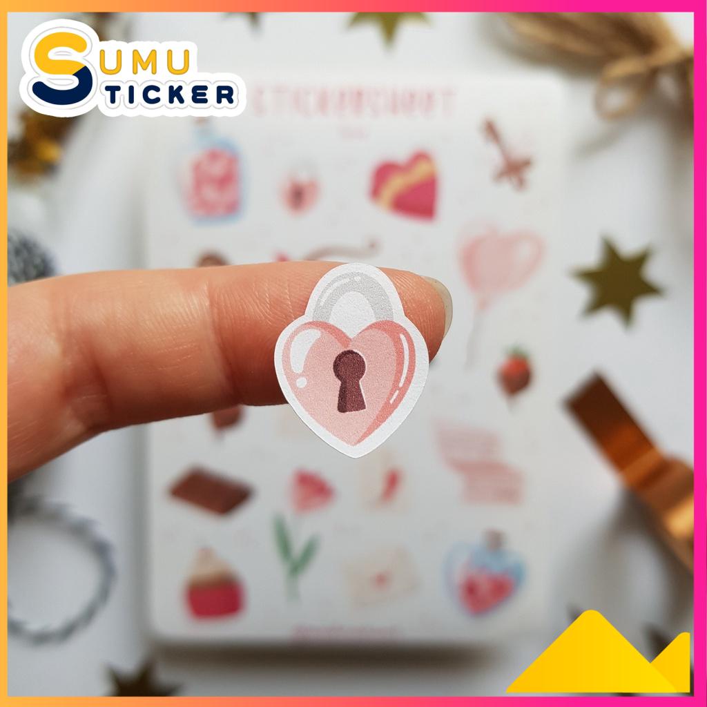 Sheet Sticker Chủ Đề: Loving - Chuyên dán sổ | Bullet Journal Stickers, Sticke Đời Thường, Cuộc Sống