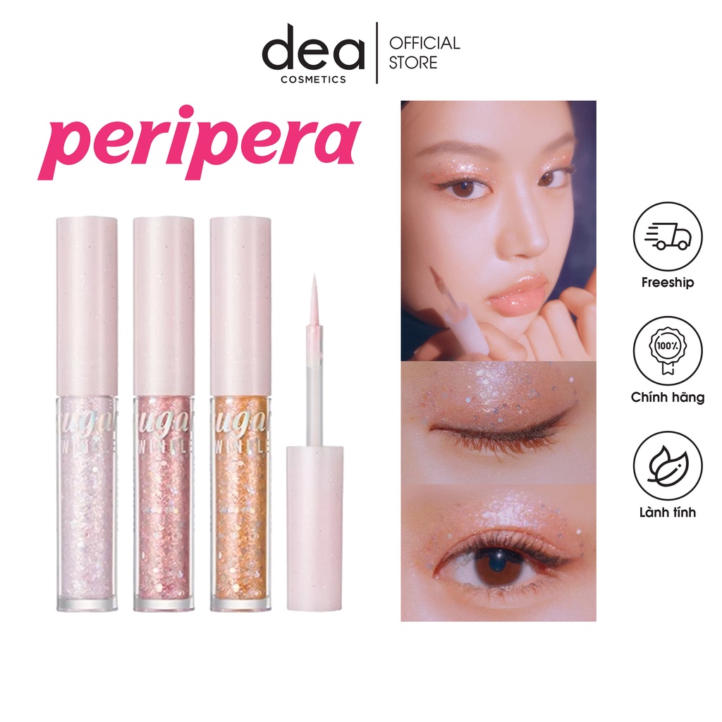 Nhũ Mắt Kim Tuyến Peripera Sugar Liquid Glitter