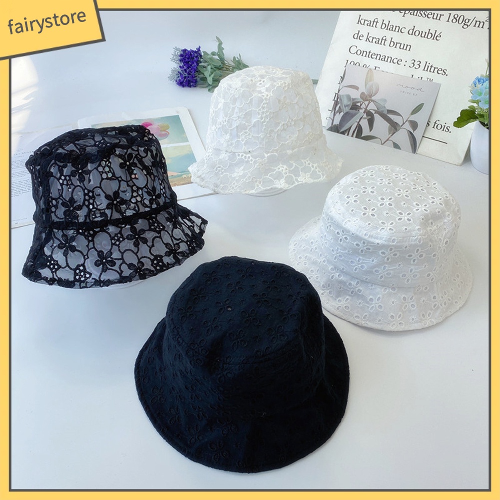 Mũ Ren Hoa Xinh Xắn Cho Bé Gái