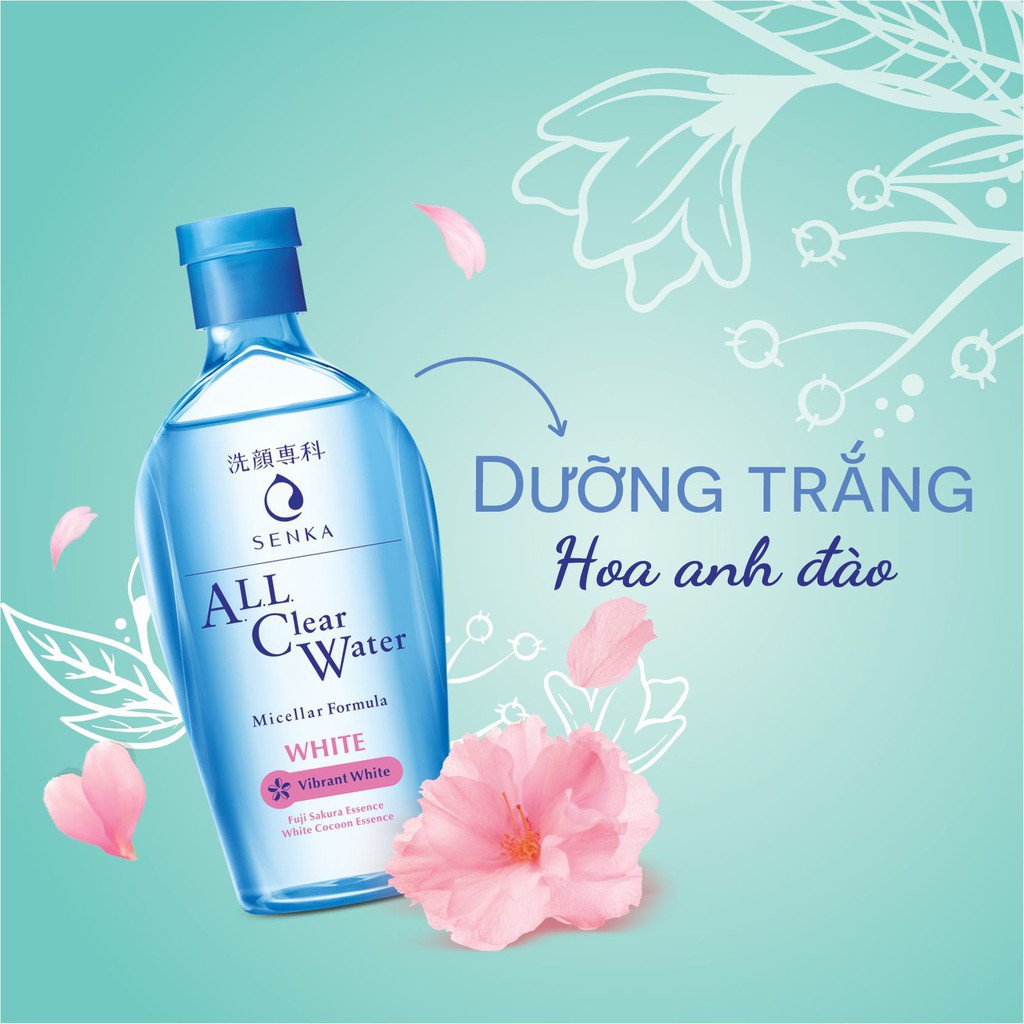 Tẩy trang Micellar Senka