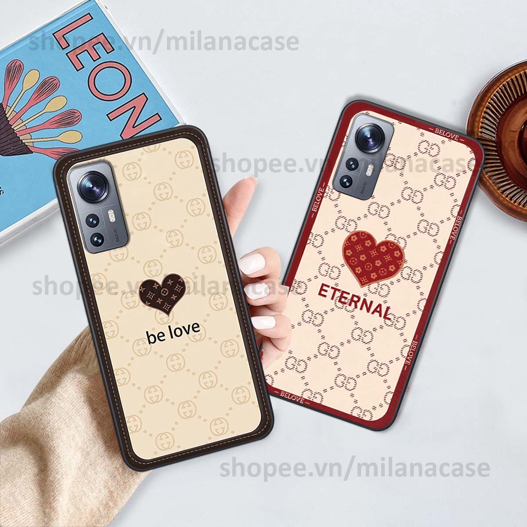 Ốp Xiaomi 12 / Xiaomi 12 Pro hình trái tim be love tình yêu siêu đẹp, cá tính, thời trang