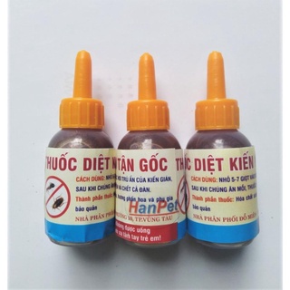 Lọ thuốc diệt dán, kiến sinh học