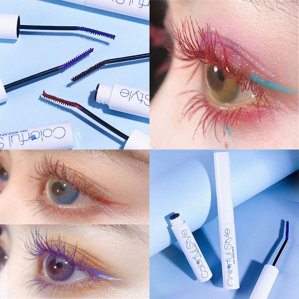 (Hàng Mới Về) Mascara Chuốt Mi Nhiều Màu Tùy Chọn Kèm Cọ Tiện Dụng | BigBuy360 - bigbuy360.vn