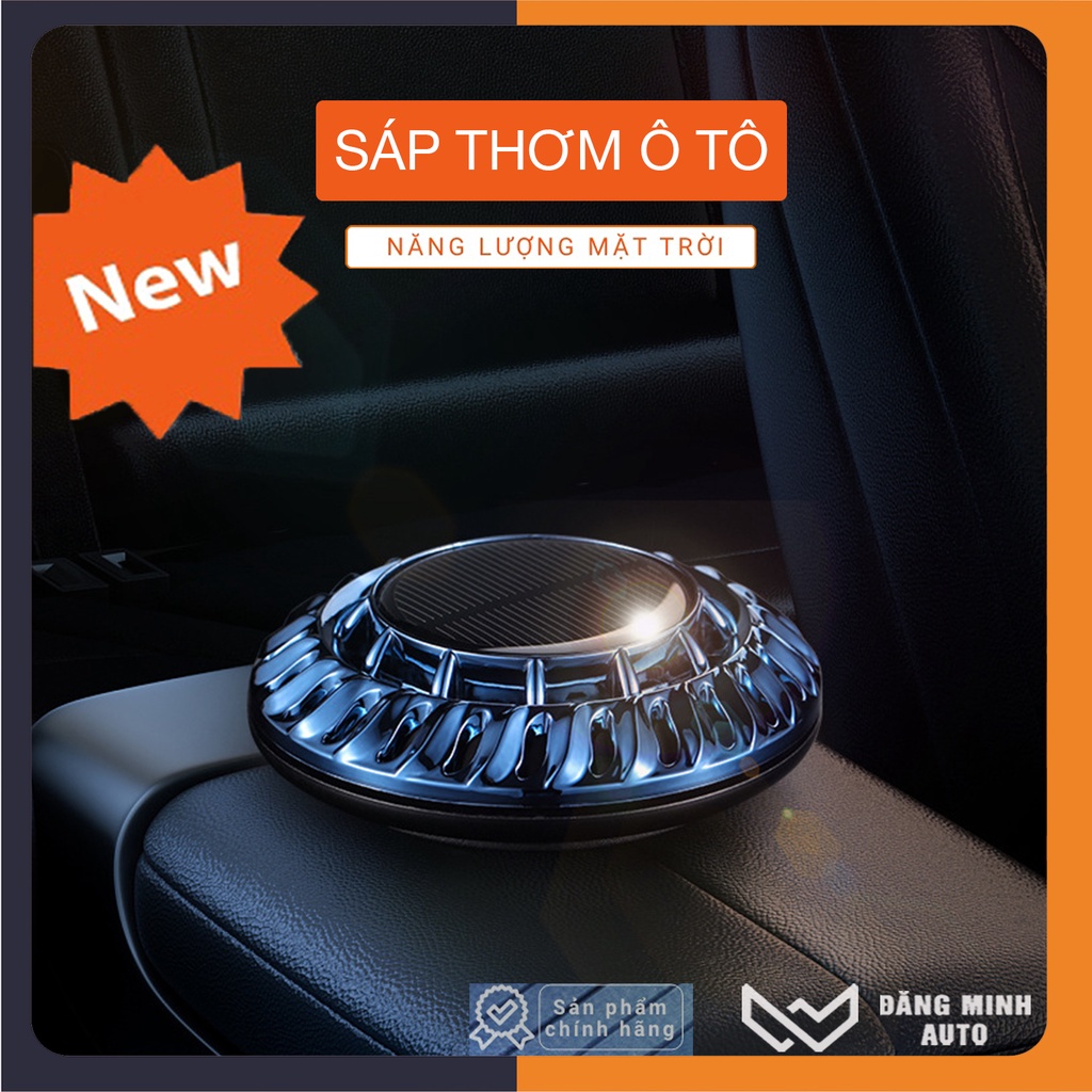 Sáp thơm ô tô mẫu UFO năng lượng mặt trời, máy khếch tán sáp thơm xoay toả hương cho xe hơi ST20 | BigBuy360 - bigbuy360.vn