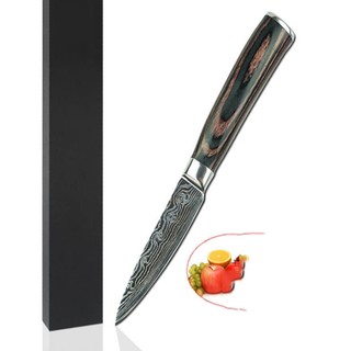 DAO BẾP SASHIMI -DAO BẾP NHẬT THÉP DAMASCUS MÃ MDT115