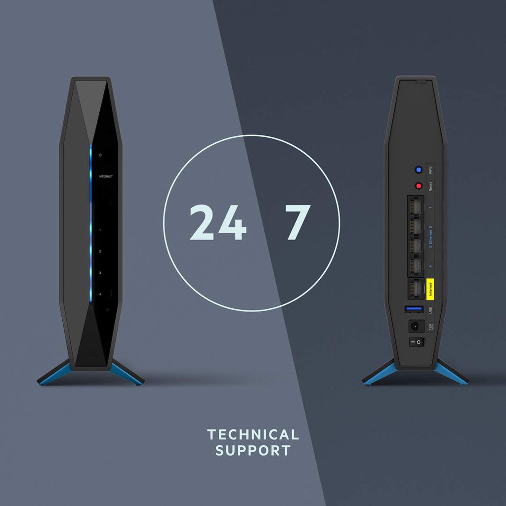 Router Wifi Chuẩn AX Tốc Độ 1800Mbps Linksys E7350-AH