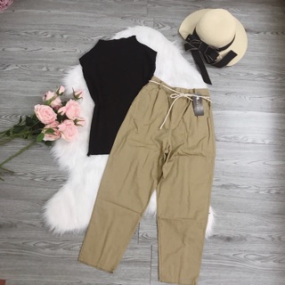 Set quần kaki áo phông