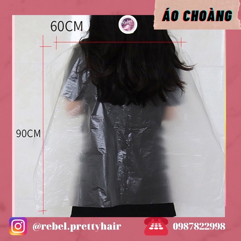 Áo Choàng Nhuộm Tóc Dùng 1 Lần