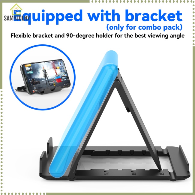 Bộ Bàn Phím Và Chuột Kết Nối Bluetooth 5.0 Famyjulny Cho Điện Thoại