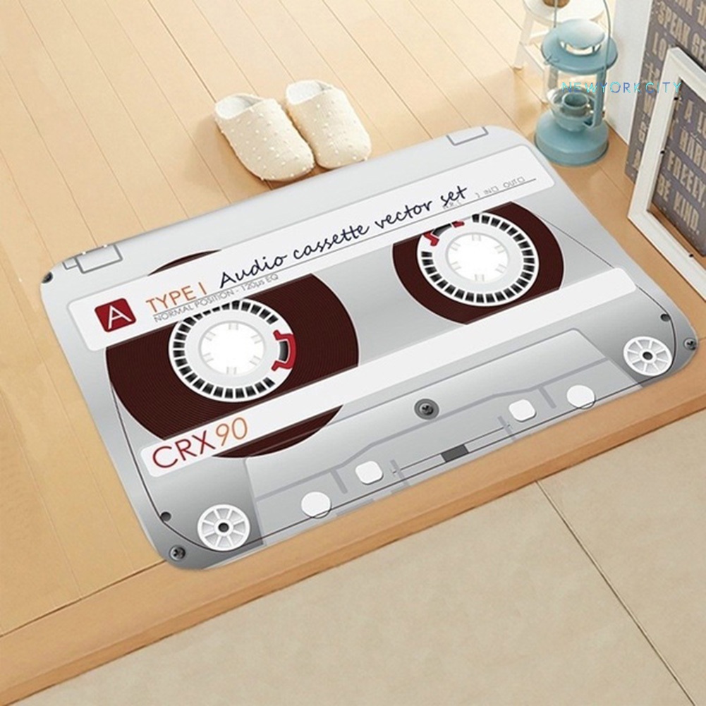 Thảm lót cửa chùi chân Chống Trượt Hình Băng Cát Sét