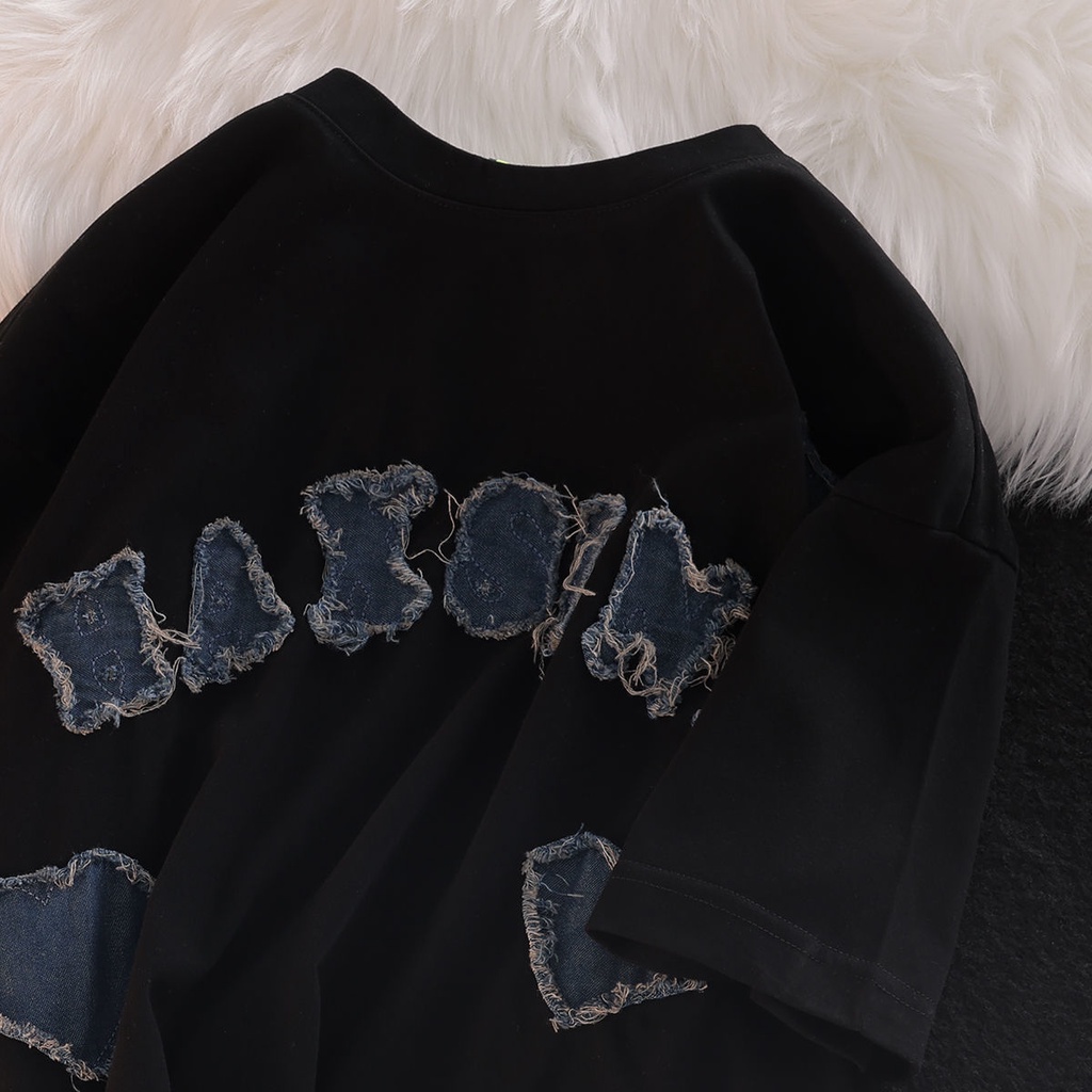 Áo Thun Tay Ngắn In Chữ Thời Trang Dành Cho Nam Và Nữ