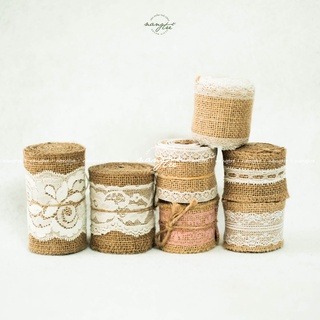 Cuộn vải ren trang trí- dài 2m x cao 5cm