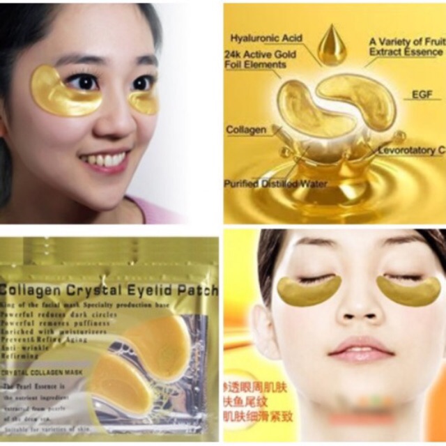 ặt Nạ Mắt Collagen Crystal Eye Mask