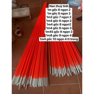 Ngọn thuỷ tinh làm diều & cần câu- làm đuôi - độ nan