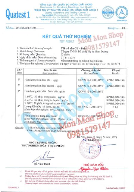 Túi trữ sữa mẹ GB Baby Hàn Quốc 250ml - 50 túi