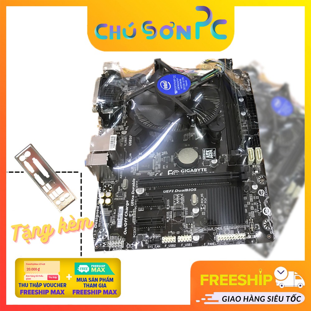 Combo Main H81 + i5 4570 + Ram Chơi Game Online Mượt, Bảo Hành 3 Tháng, 1 Đổi 1 Trong Vòng 7 Ngày(Theo dõi giảm 20k)
