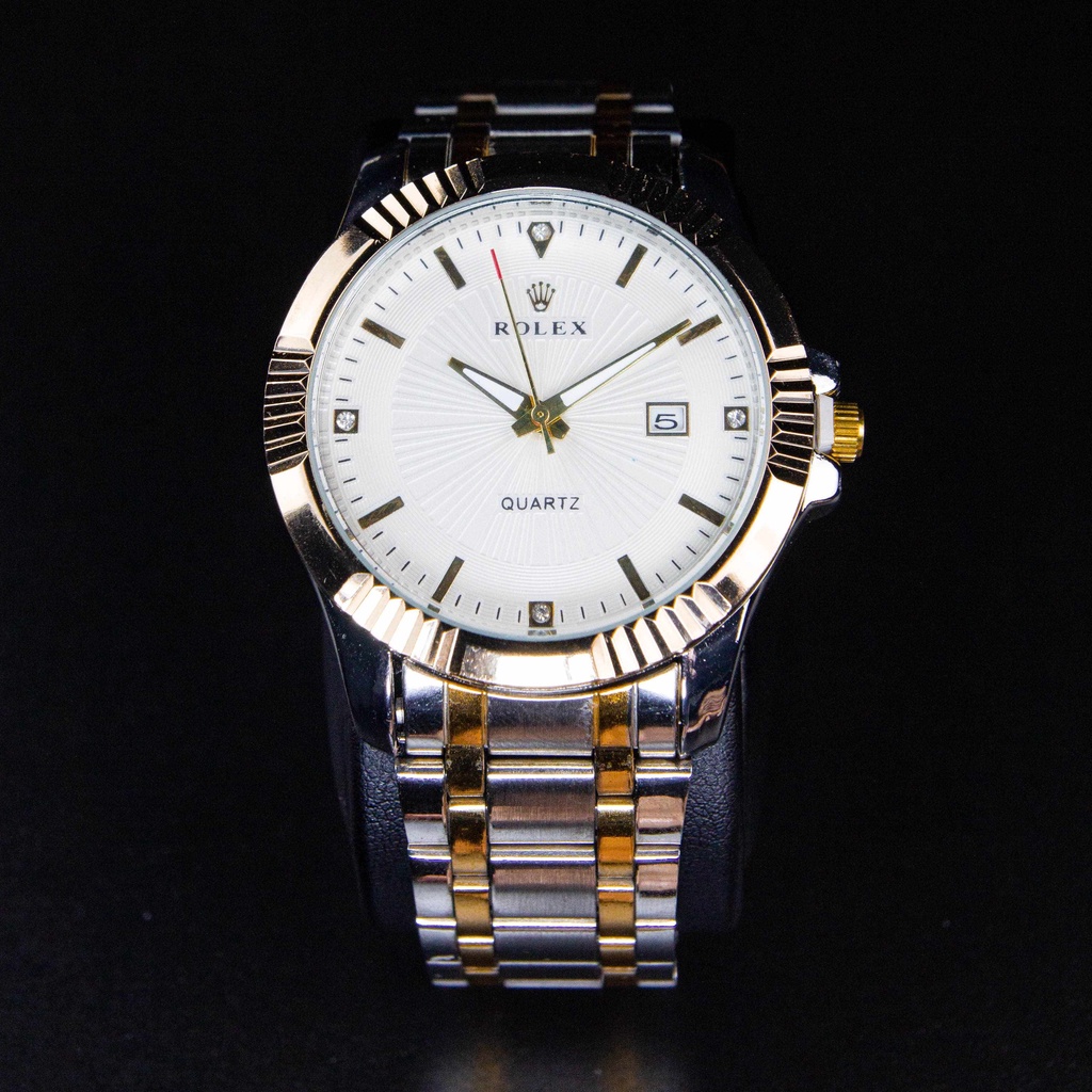 Đồng hồ nam dây thép Rolex dây thép cao cấp không gỉ mặt kính chống xước, chống nước sang trọng - Bảo hành 12 Tháng | BigBuy360 - bigbuy360.vn