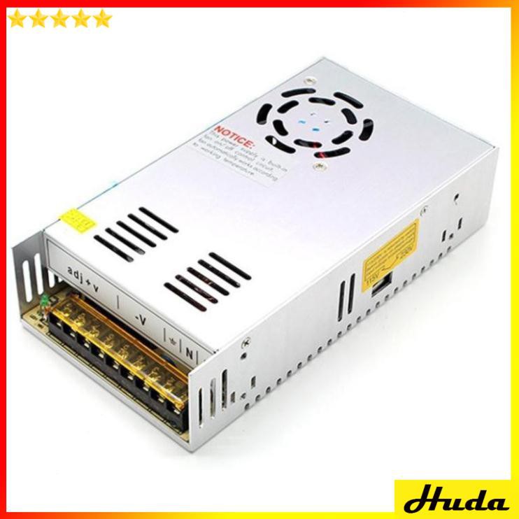 Biến áp nguồn bộ adapter đổi nguồn 220v sang 12V 30A tổ ong DC  DSG