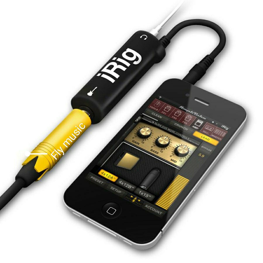 Thiết Bị Thu Âm Live Stream Irig -Irig Cho ip,tablet táo,Itouch