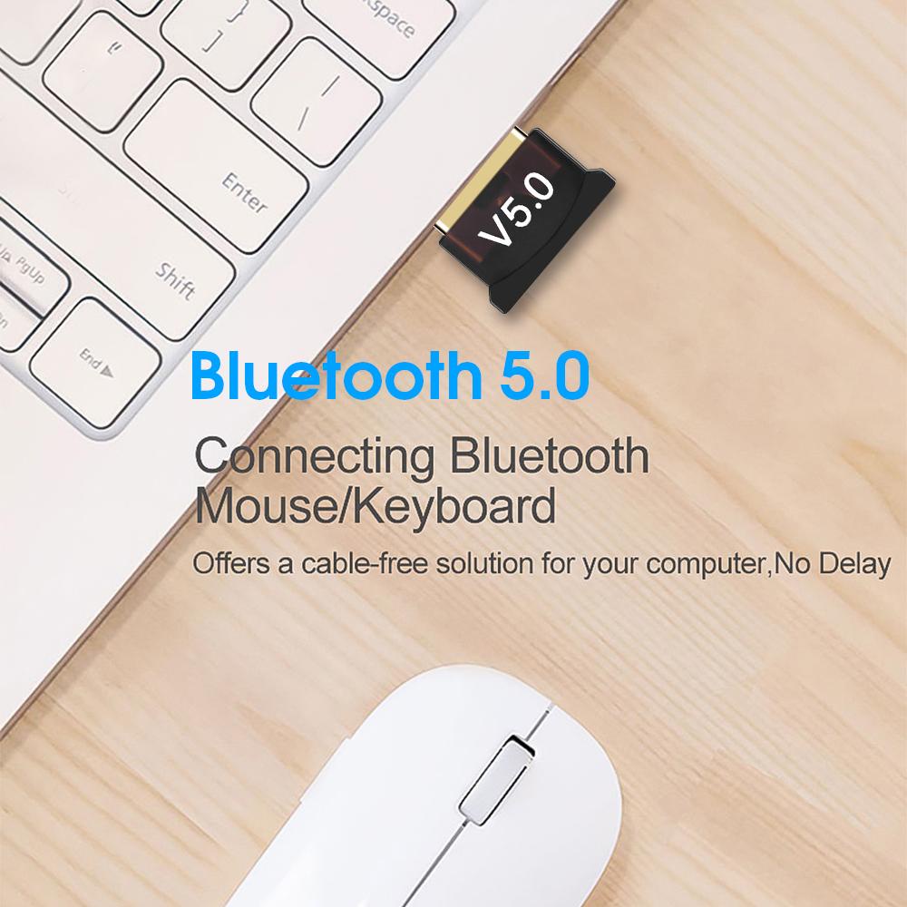 USB Bluetooth 5.0 cho PC -USB Bluetooth Máy tính kết nối 20m V5.0