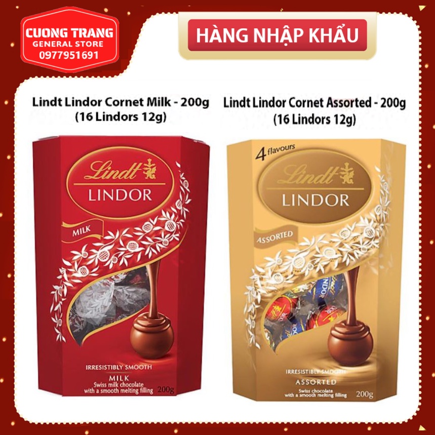 Sô-cô-la Lindt Lindor 200g