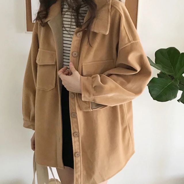 [Sẵn] - (Ảnh thật) Áo khoác ulzzang phom rộng