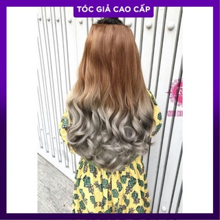 Tóc kẹp u omper 2 màu hình thật