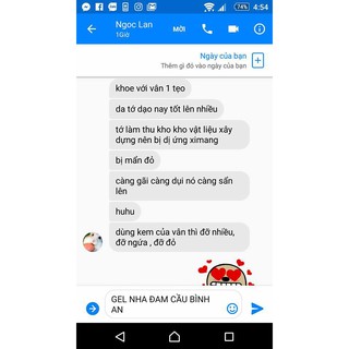 gel nha đam sữa non